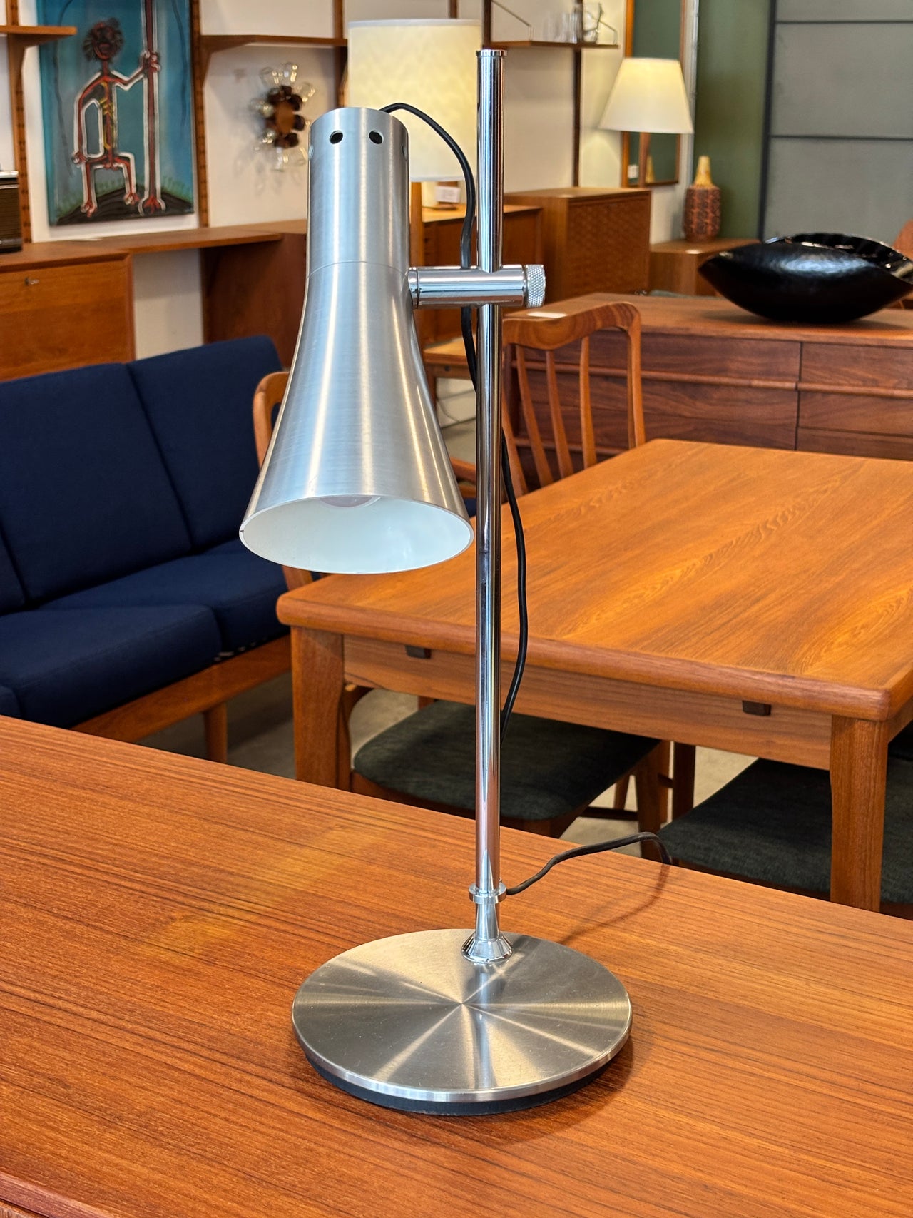 Lampe de bureau moderne, France circa 70