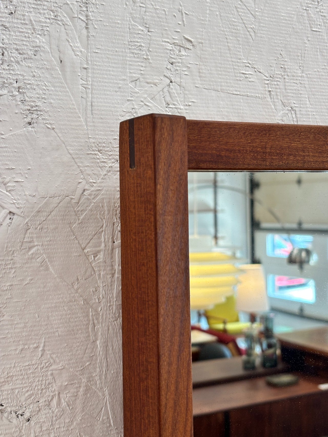 Miroir en teck par RS Associates, Canada circa 60