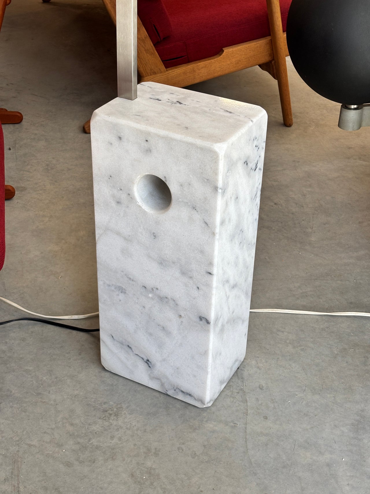 Suberbe lampe dans le style du modèle Arco par FLOS, Italie circa 80