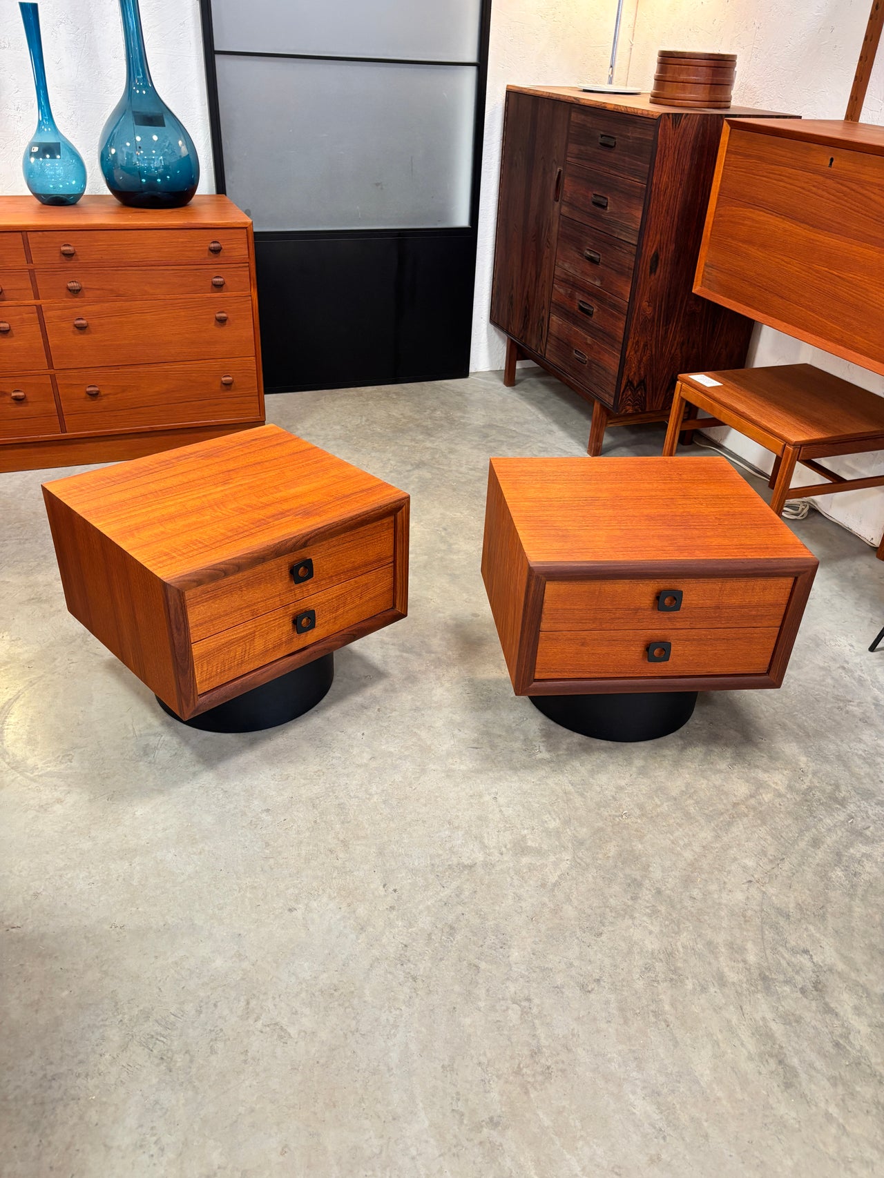 Paire de chevets en teck par RS Associates, Canada circa 70