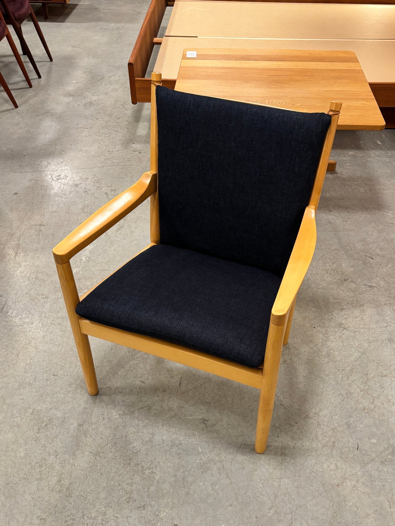 Fauteuil vintage par Hans J. Wegner pour Fritz Hansen, Danemark 1984