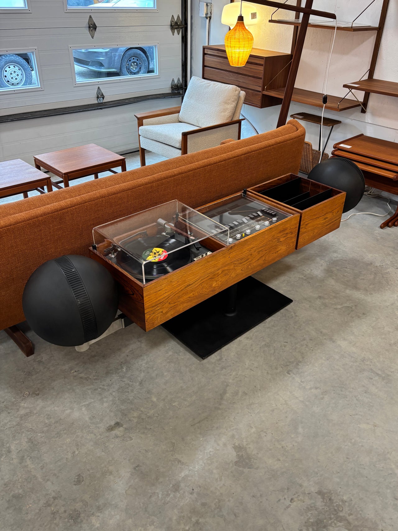 Système stéréo Clairtone en bois de rose modèle Project G2 T10 par Al Faux, Canada 1967