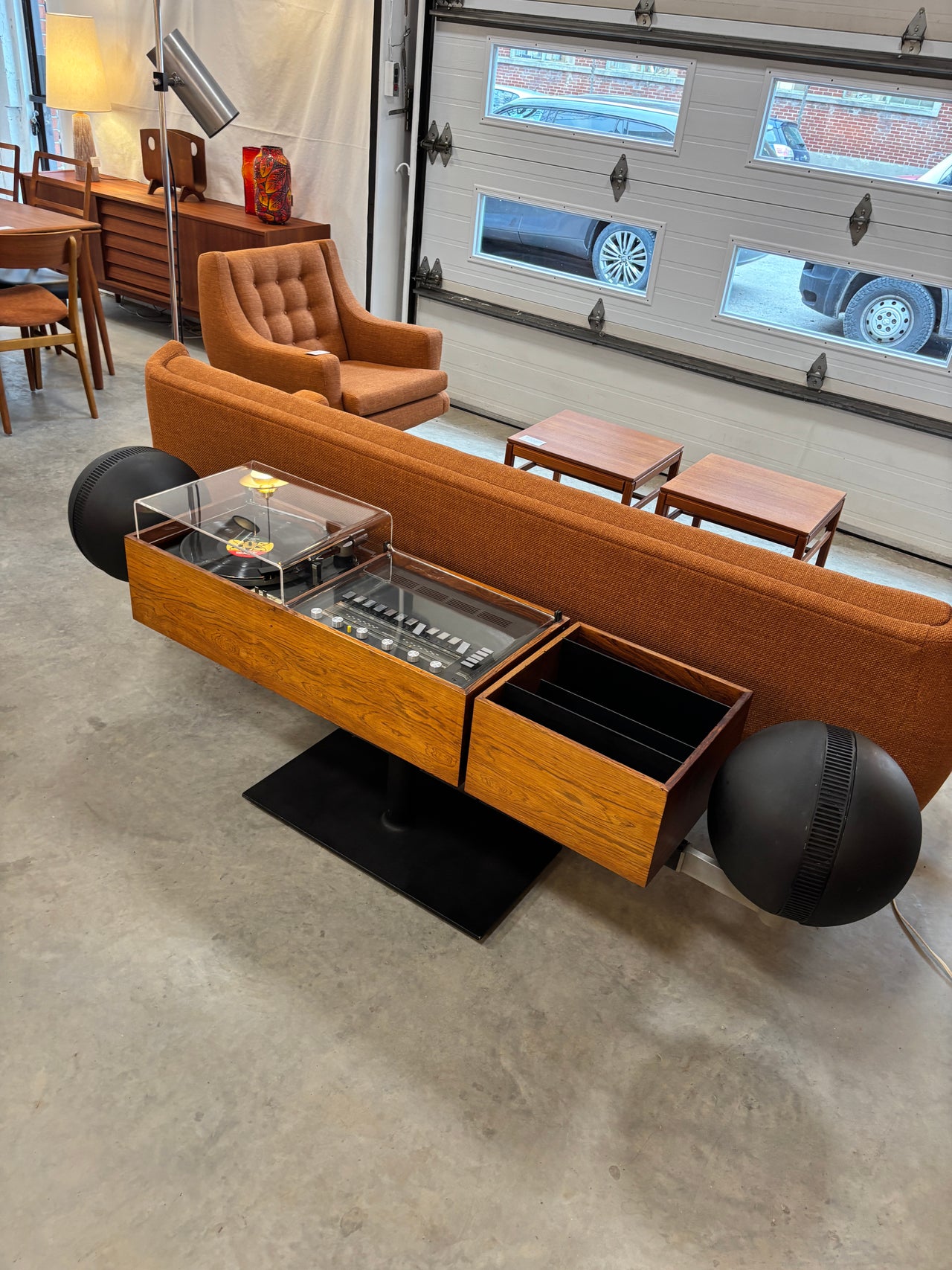 Système stéréo Clairtone en bois de rose modèle Project G2 T10 par Al Faux, Canada 1967