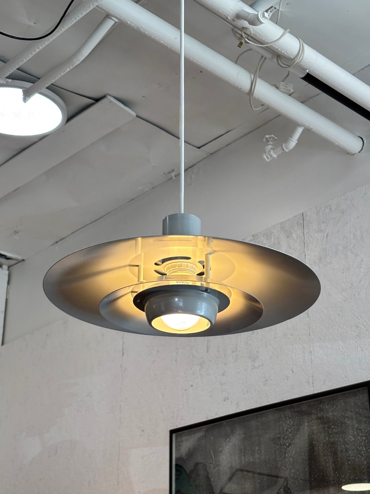 Lampe suspendue moderne par Nordlux, Danemark circa 70