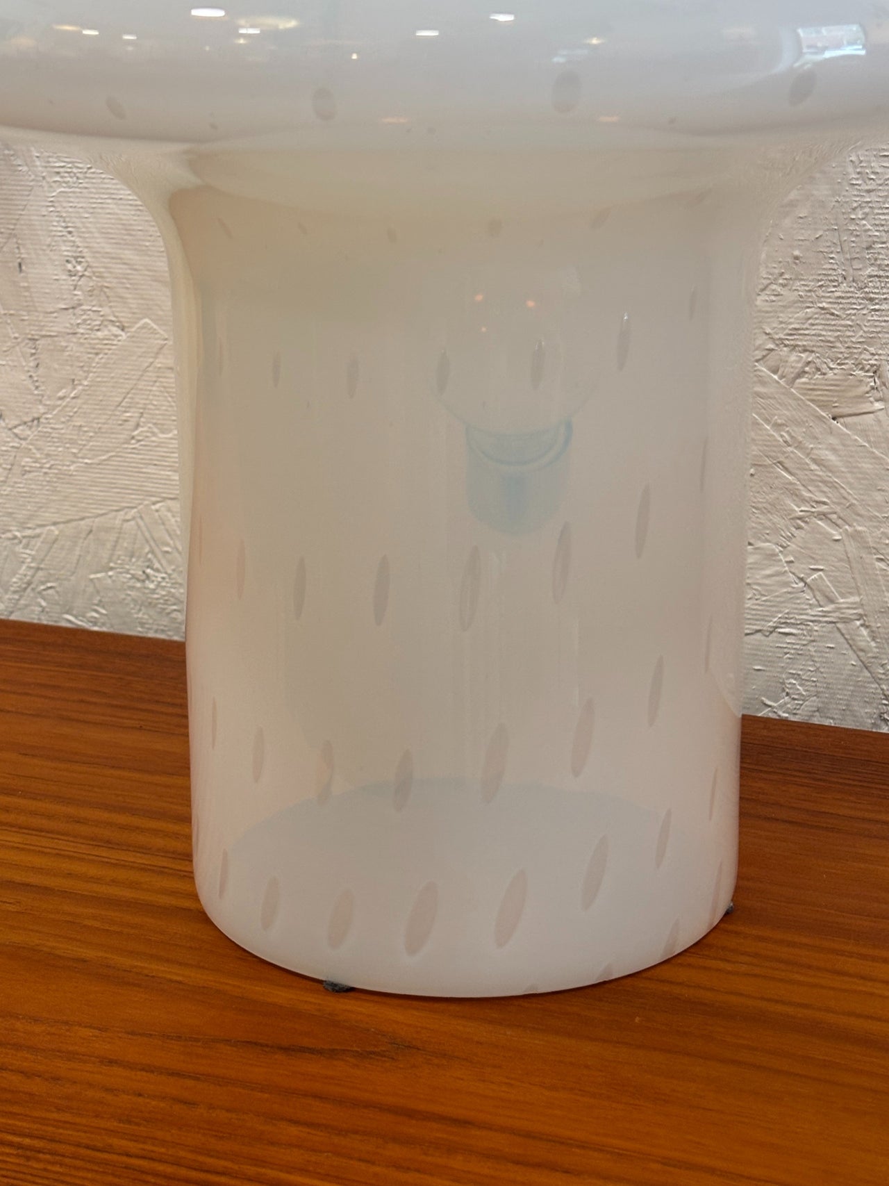 Lampe champignon en verre Murano par Vetri, Italie circa 80