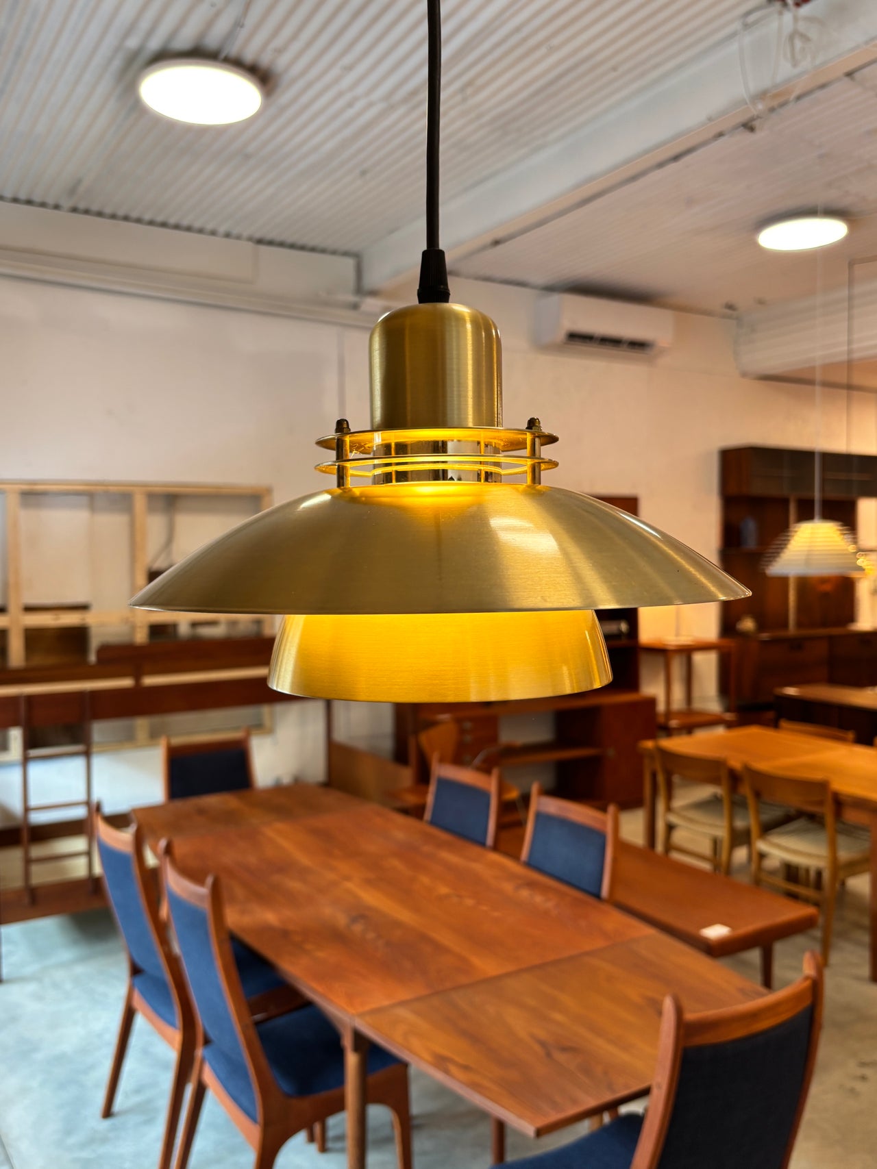 Petite lampe suspendue scandinave moderne, Danemark circa 70