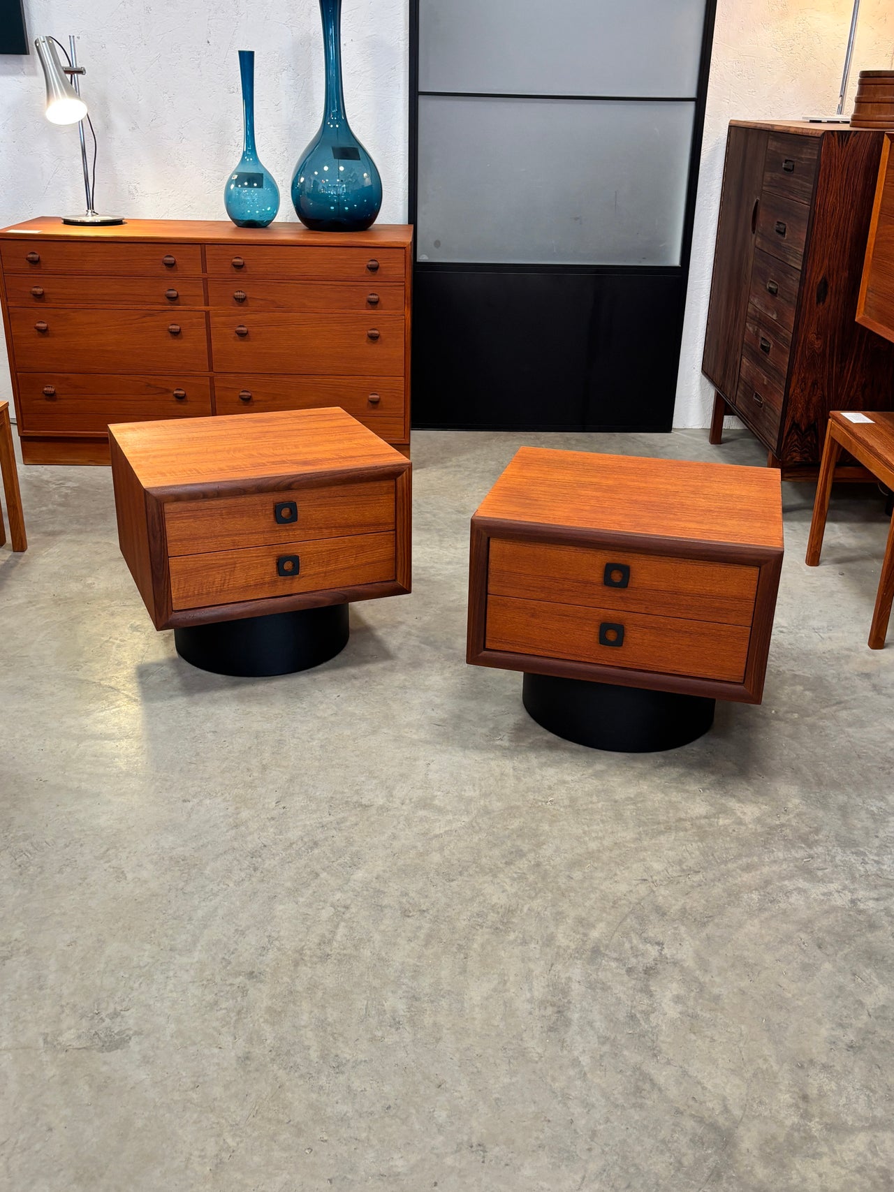 Paire de chevets en teck par RS Associates, Canada circa 70