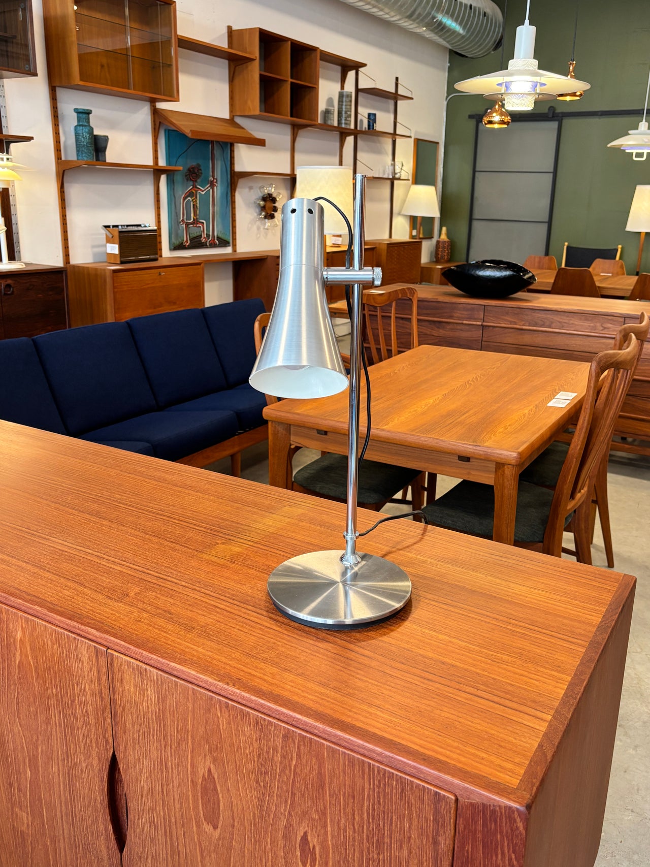 Lampe de bureau moderne, France circa 70