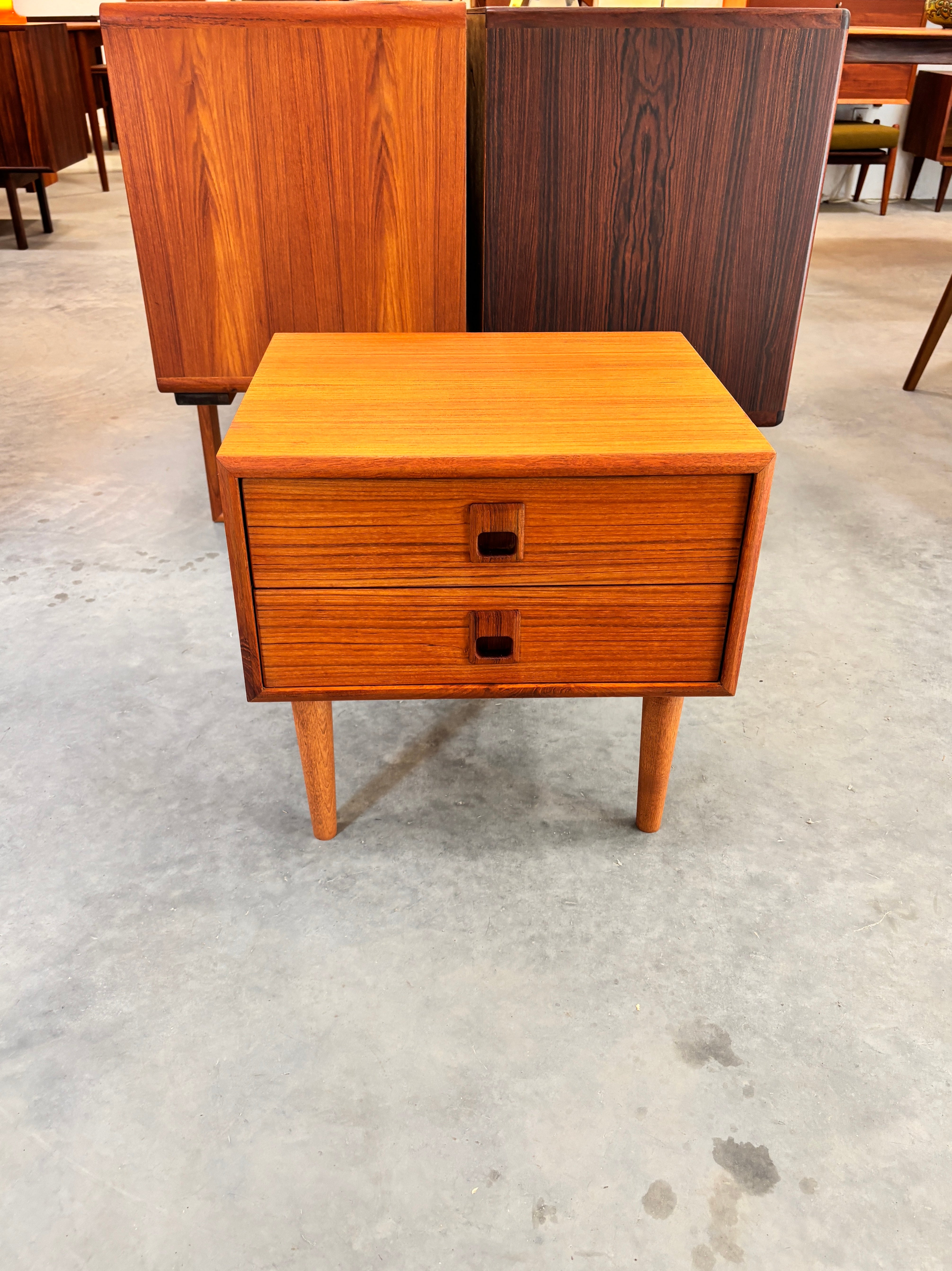 Chevet mid century en teck par Mobican, Canada circa 70