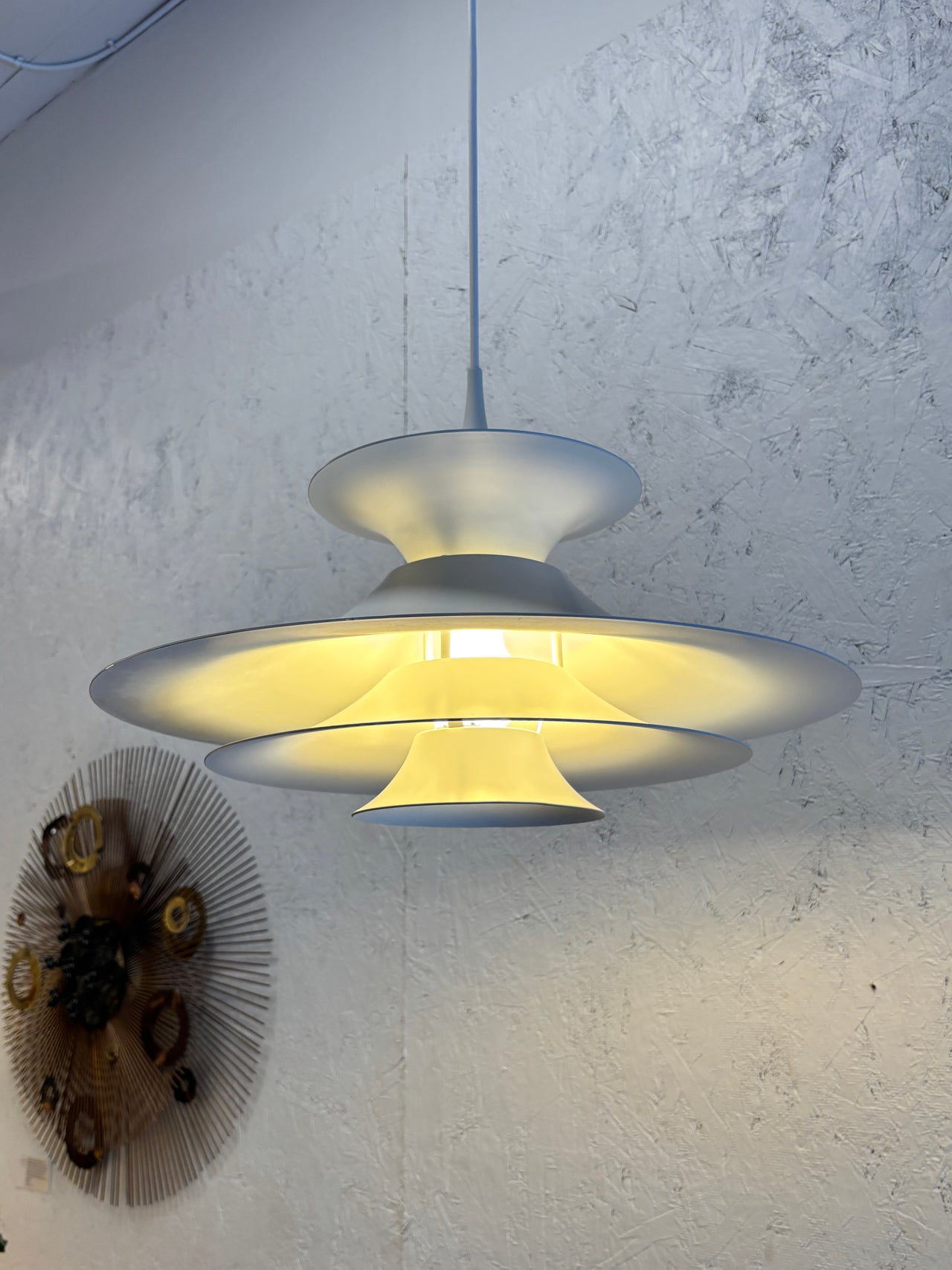 Suspension modèle Radius par Erik Balslev pour Fog & Morup, Danemark circa 70