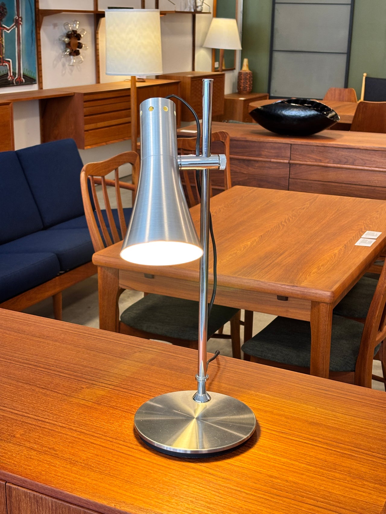 Lampe de bureau moderne, France circa 70