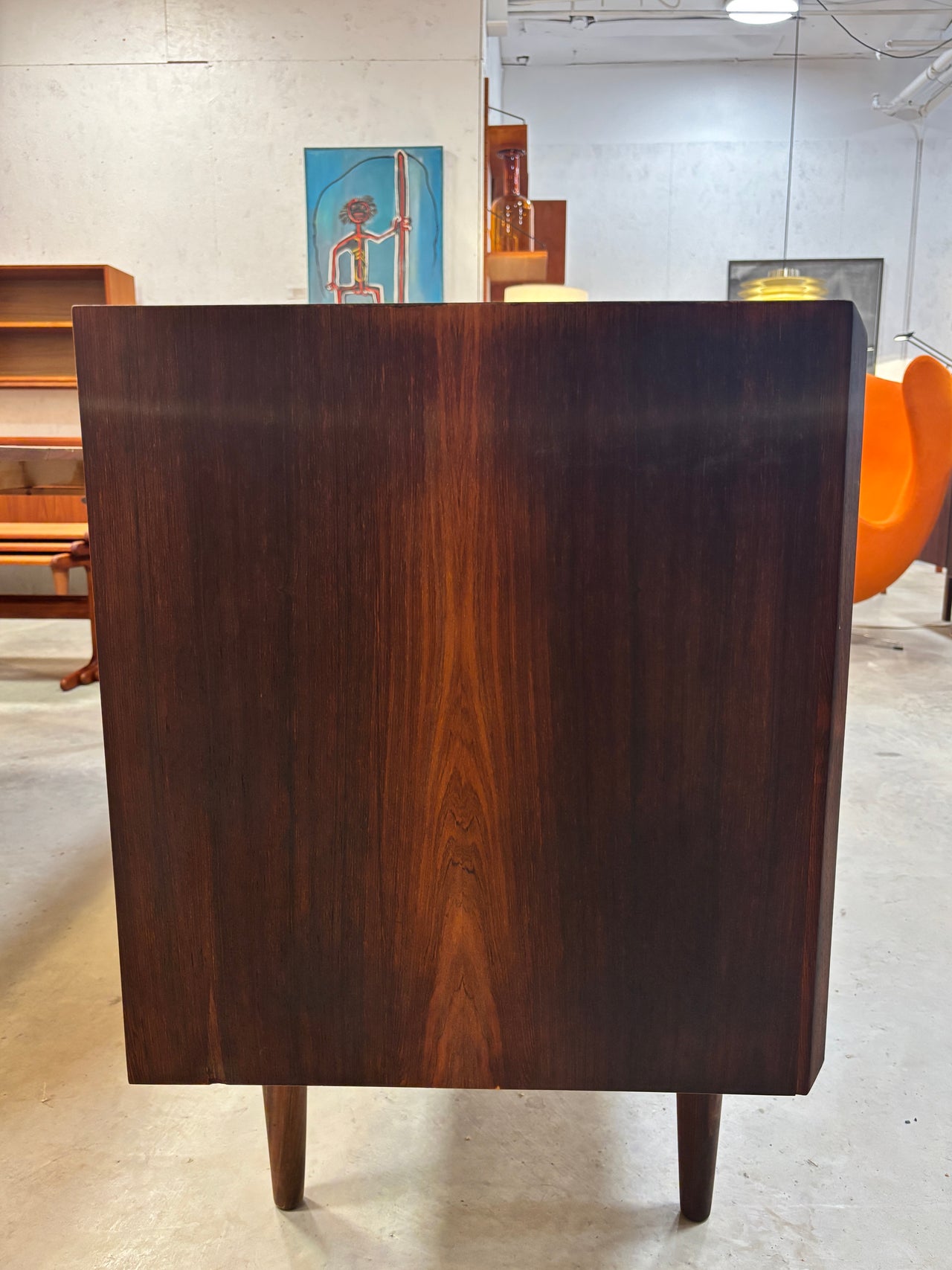 Buffet mid century en bois de rose par Svend Aage Madsen pour H.P. Hansen, Danemark circa 60