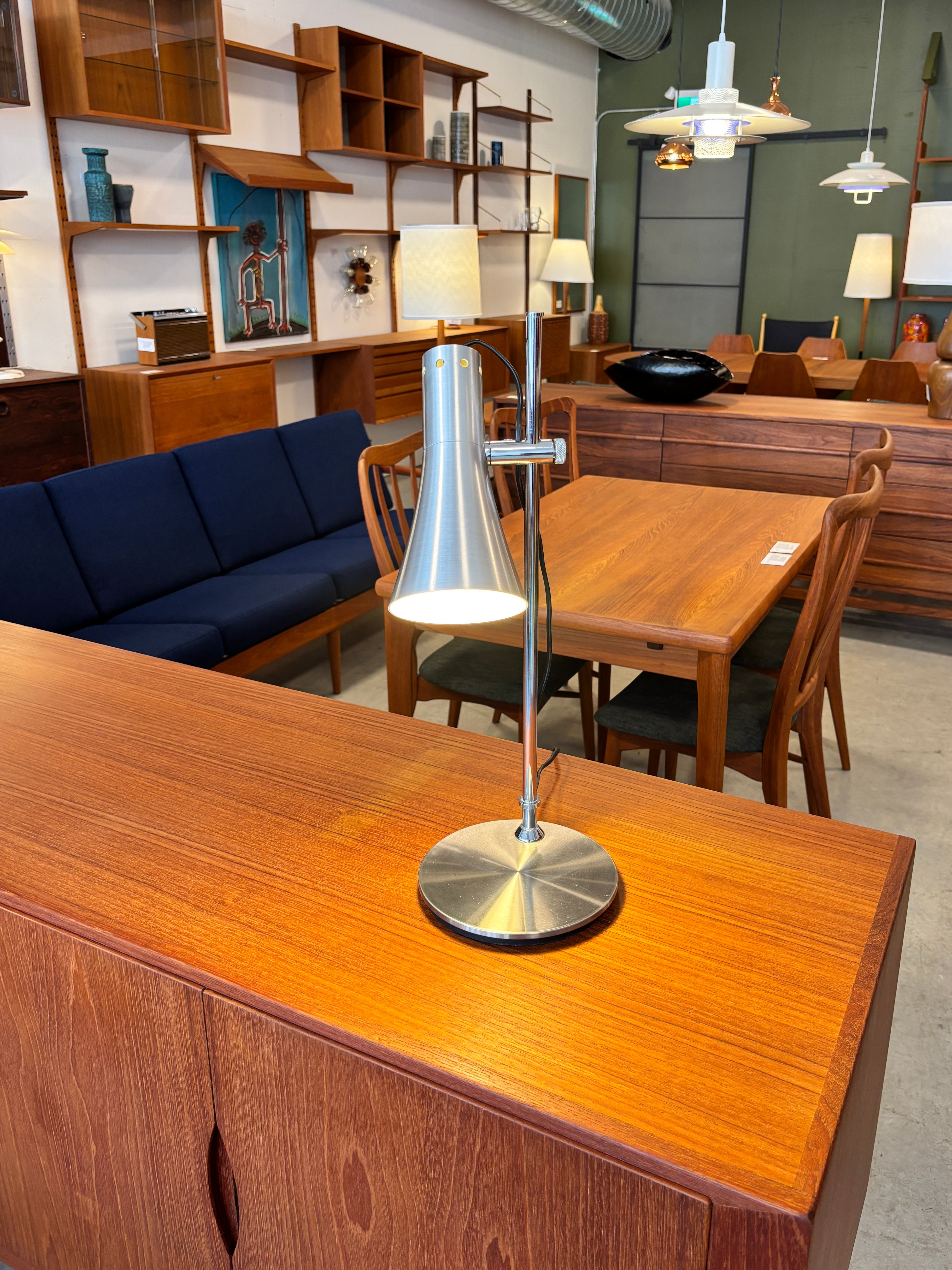 Lampe de bureau moderne, France circa 70