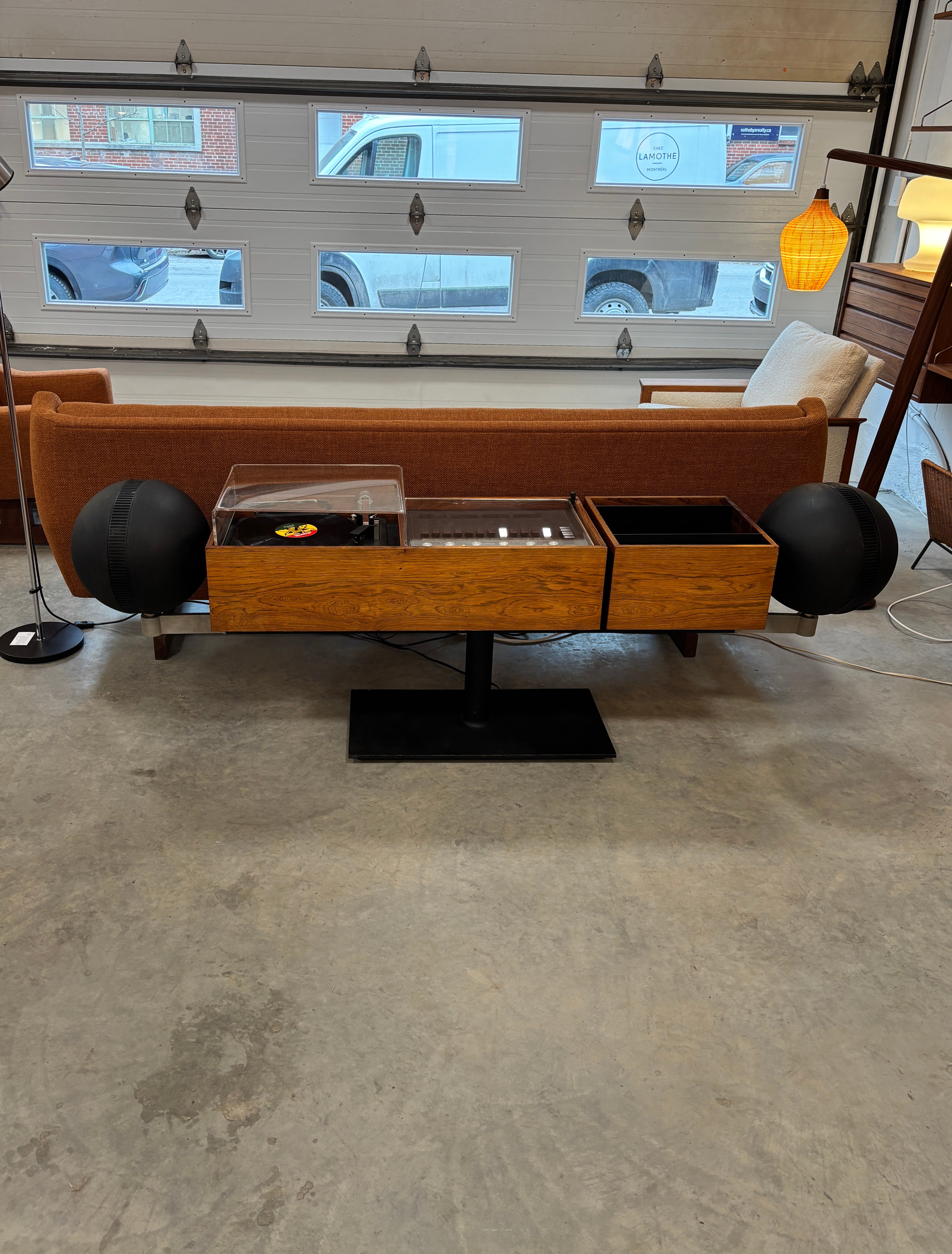 Système stéréo Clairtone en bois de rose modèle Project G2 T10 par Al Faux, Canada 1967