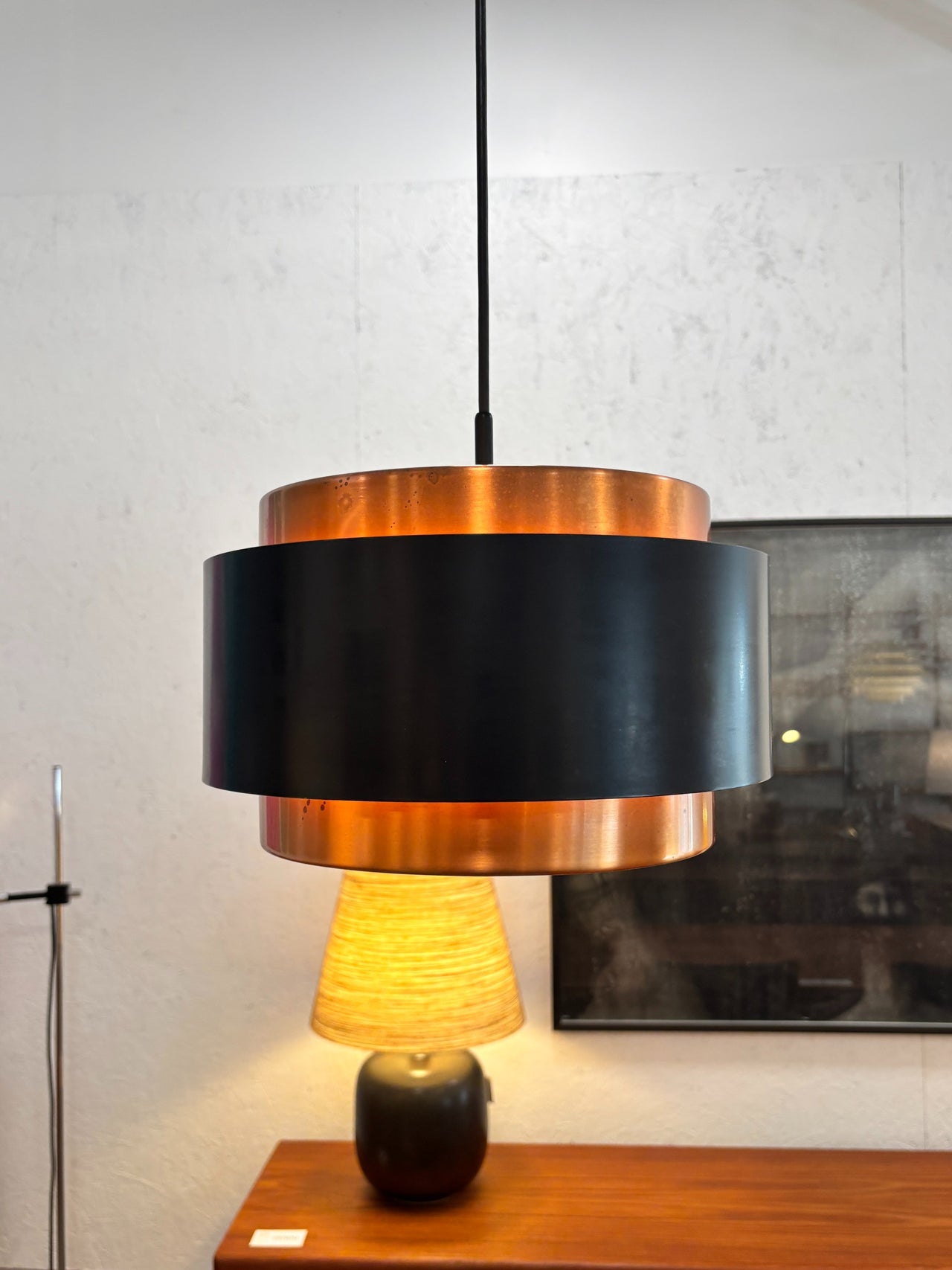 Suspension moderne modèle 'Saturne' par Jo Hammerborg pour Fog & Morup, Danemark circa 60