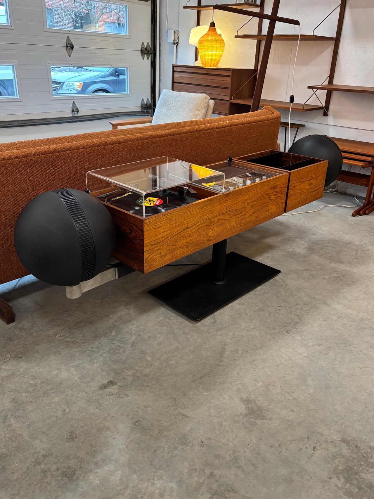 Système stéréo Clairtone en bois de rose modèle Project G2 T10 par Al Faux, Canada 1967
